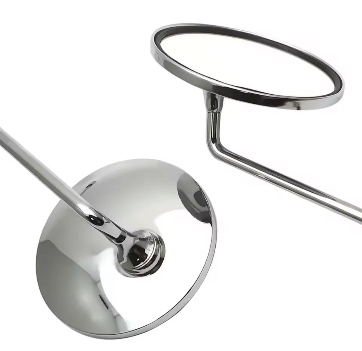 Chrome Rear-View Mirrors
