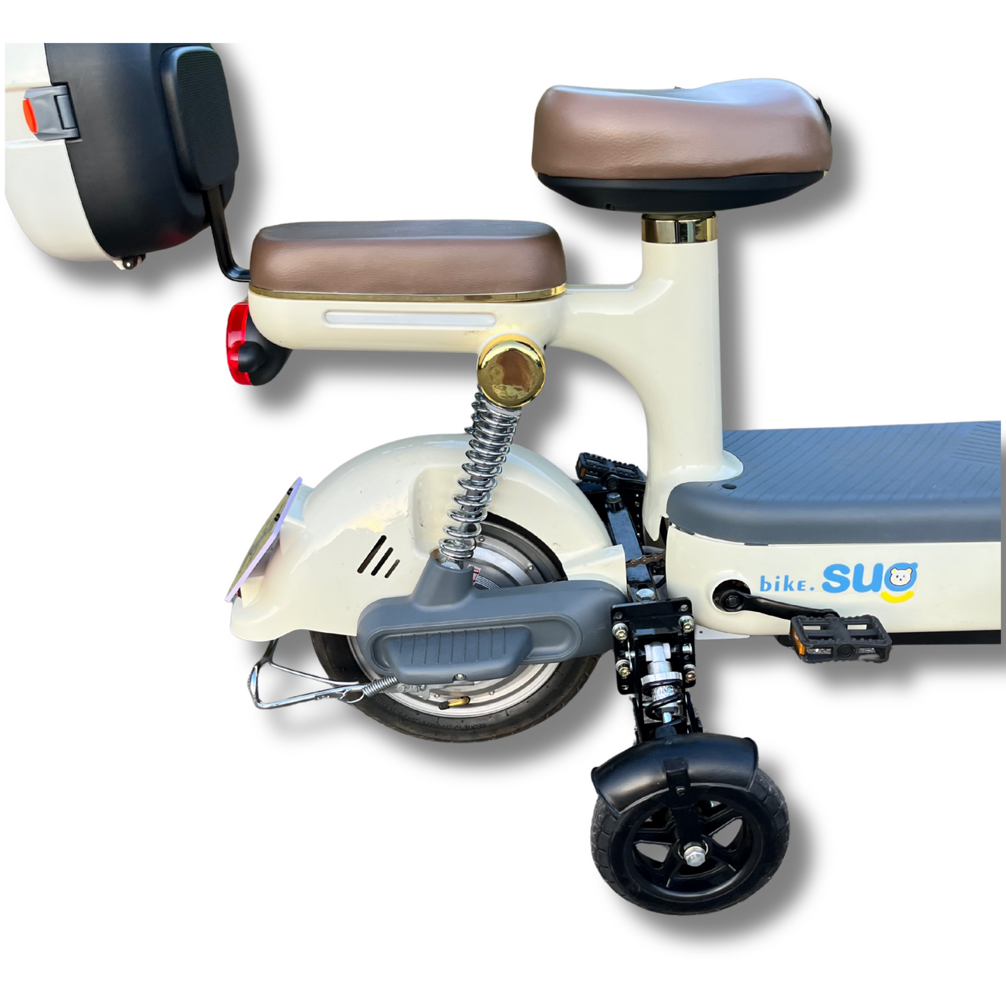 Bust-A-Ride Luxe Rider | Type Approved Twist & Go EAPC with Stabilisers