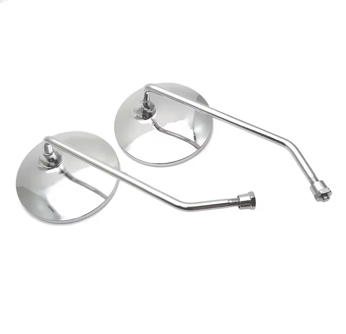Chrome Rear-View Mirrors